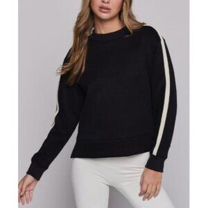 Rebody Active Sideline Fleece Sweatshirt Sweater Top Women Size Large NWT